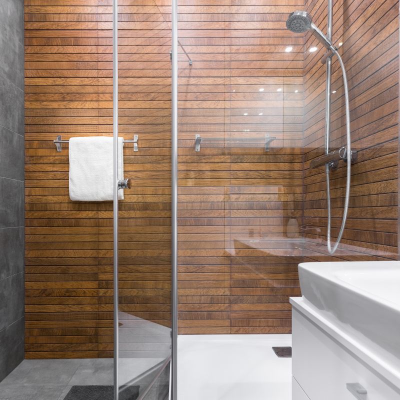 Stylish Shower Features